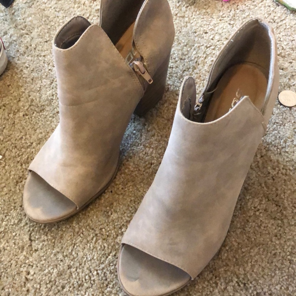 Tan Booties